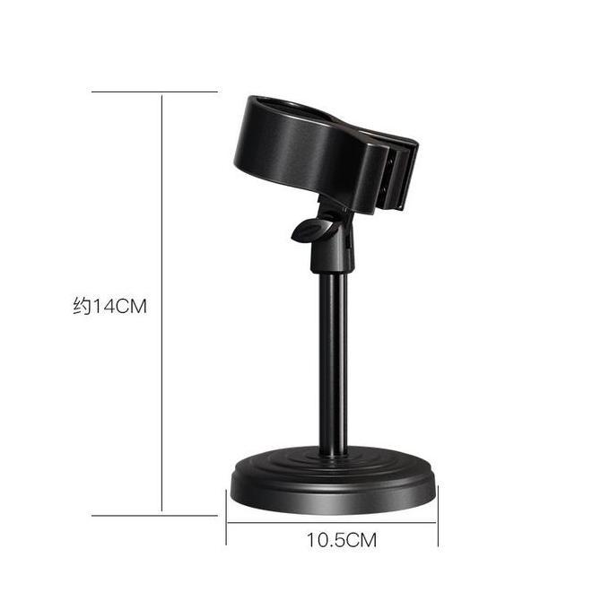 Omagoedang - Stand Microphone/Disc Microphone Holder/Stand Mic Pendek