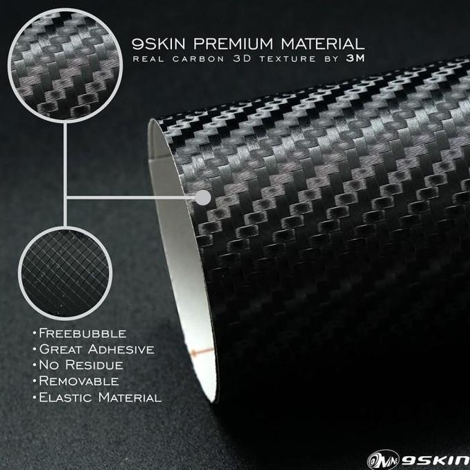 9Skin Premium Skin Sony walkman NW-A55 - 3M Carbon (Full Side)