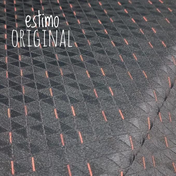 Kain Jok Mobil Brio RS original 2017 - 2019 Hitam Orange