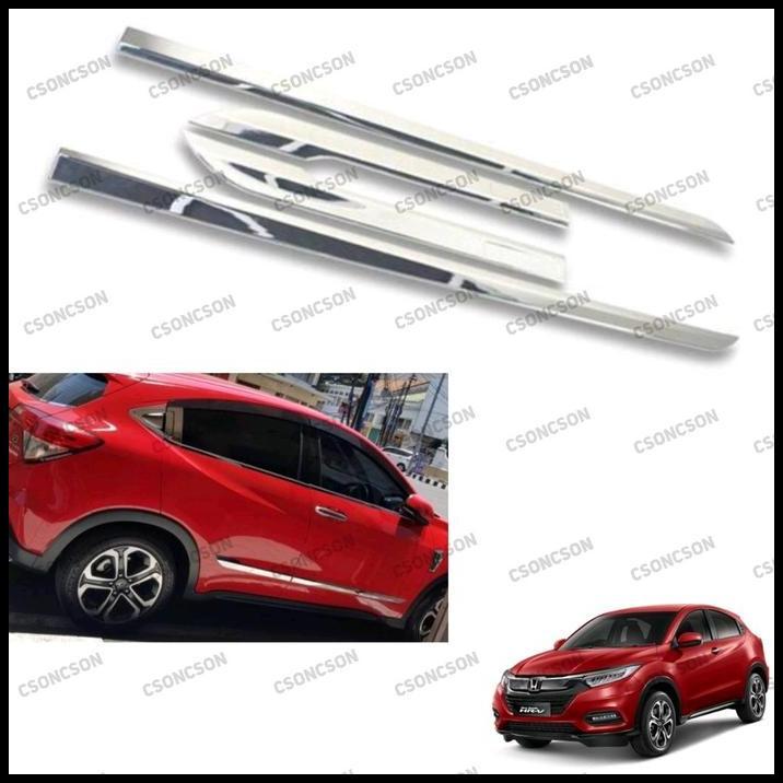DISKON LIST BODY SAMPING MOBIL HONDA HRV CHROME 