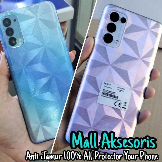 Oppo A16 2021 Back Diamond Skin Garskin 3D Anti Gores Belakang