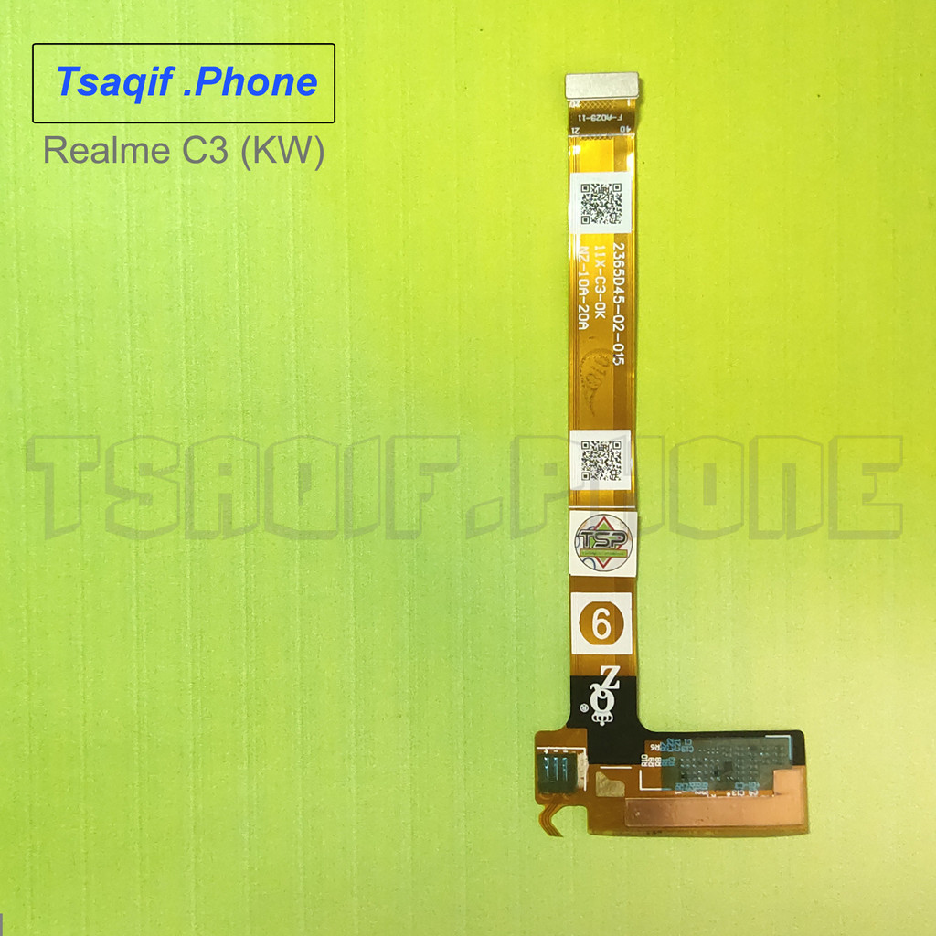 Realme C3 Flex Fleksibel Konektor LCD Copotan