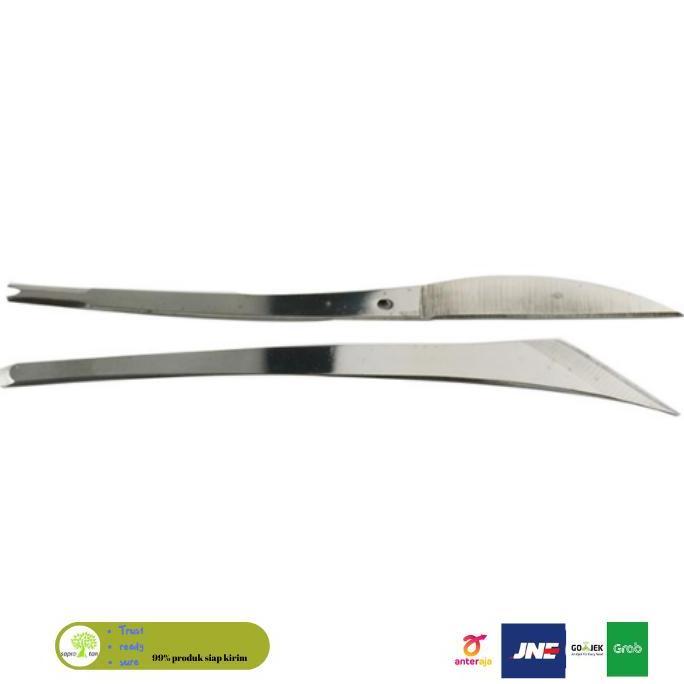 Stainless steel carving knife pisau ukir sayat bonsai buah kelapa