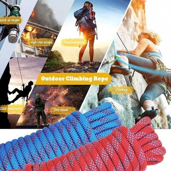 Tali Panjat Tebing Climbing Rope Outdoor Darurat Paracord Rope