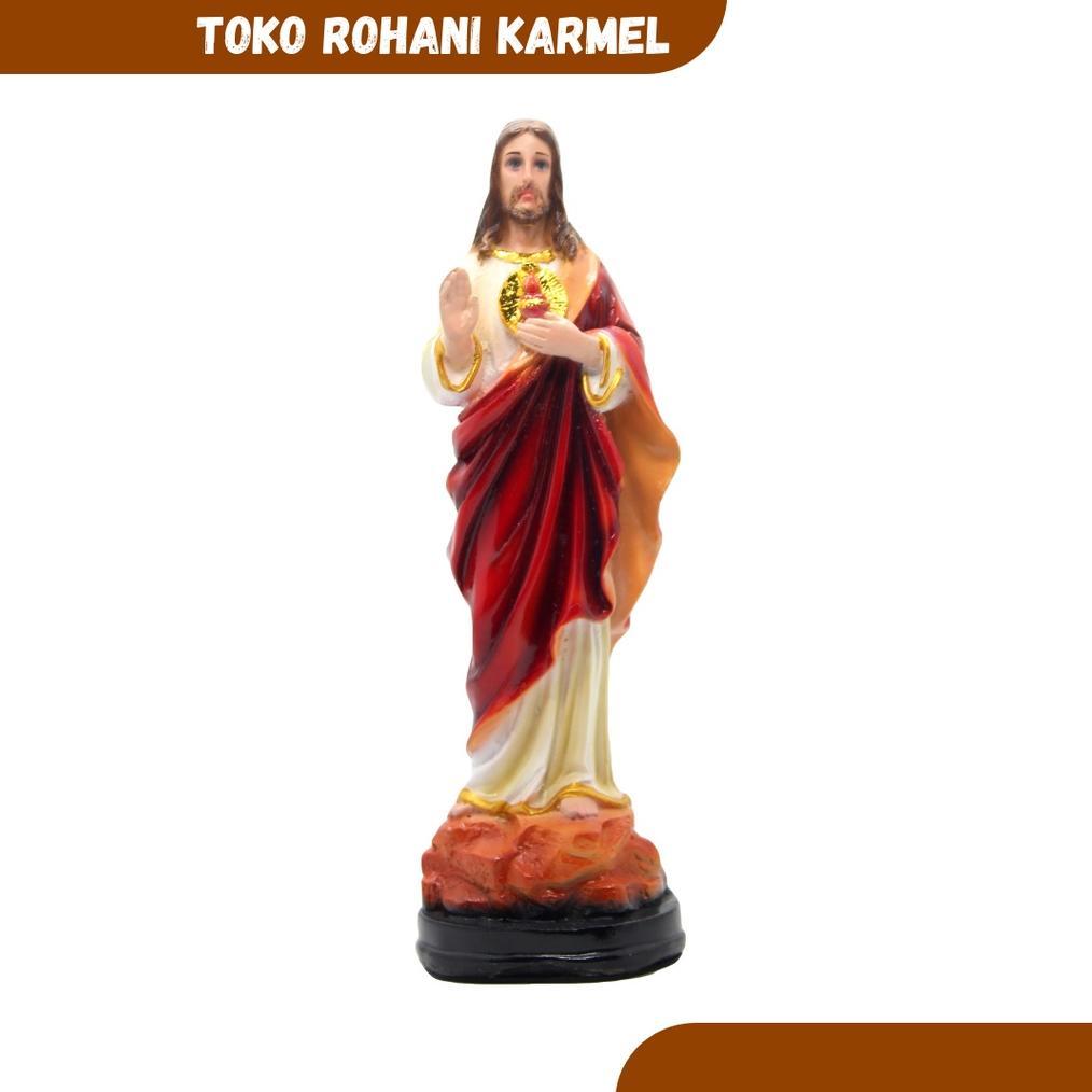 PATUNG TUHAN YESUS 25 CM / PATUNG YESUS MURAH / PATUNG YESUS MARIA Diskon