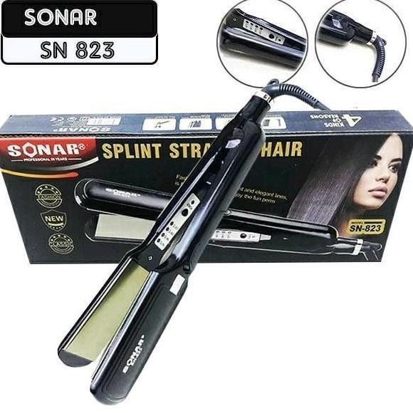 [Ori] Catokan Rambut 823 Sonar / Pelurus Rambut Sisir Straightener Meluruskan Allshop