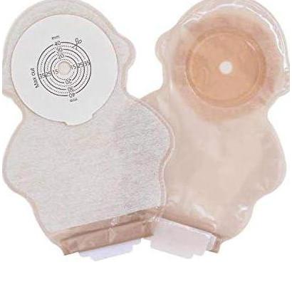 AONI 10pcs Kids Colostomy Bag Stoma Bag Disposable Children Drainable Colostomy Bag Baby Feces Colle