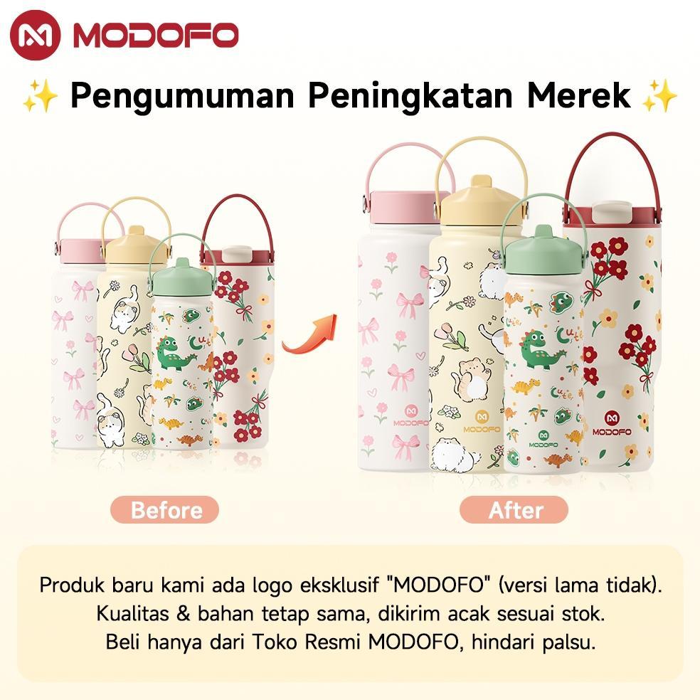 Murah MODOFO Tumbler Stainless 530ml Botol Minum Anak BPA Free Tumbler Tahan Panas Dingin 24 Jam Tum