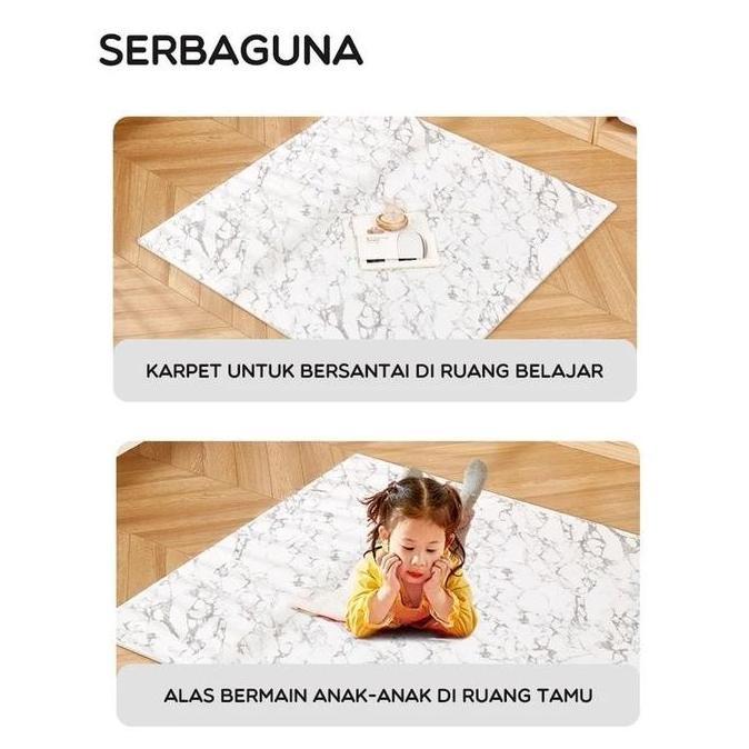 Bonbox BMP50 Matras Puzzle Playmat Anak Jumbo Besar 60x60cm