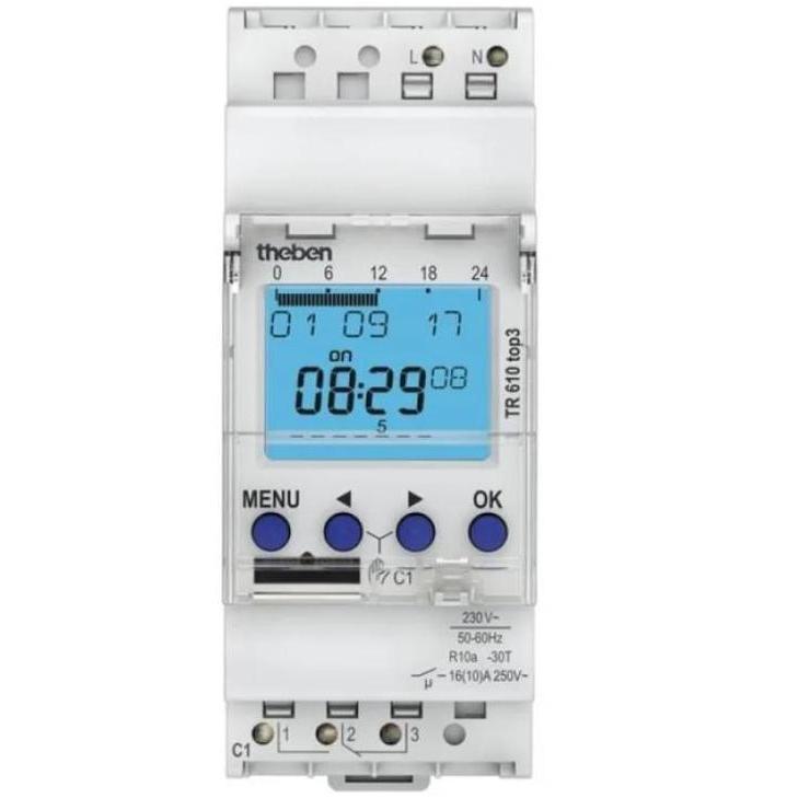TERMURAH - THEBEN TIMER DIGITAL TR610 TR 610 TOP 3 TOP3 ORIGINAL