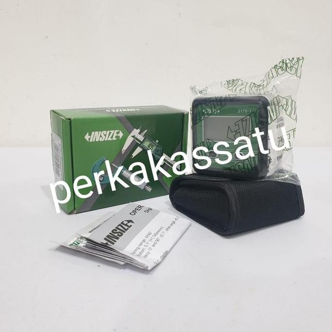 TERBARU - DIGITAL LEVEL AND SLOPE METER PROTRACTOR INSIZE 2170-1 PROTACTOR