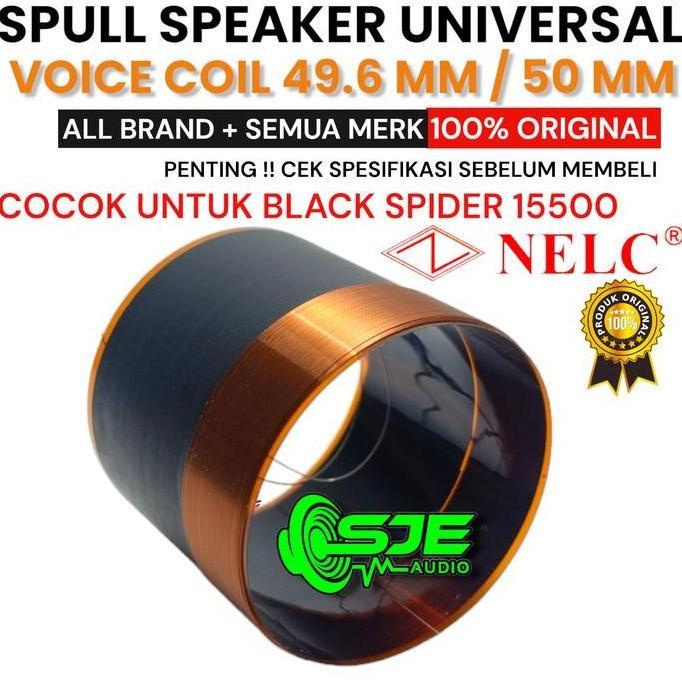 SPUL SPEAKER BLACK SPIDER 15500 49.6 MM 13 - 50 MM SEPUL 49,6 MM 49,6MM 49.6MM 50MM SPOL SPOLL SPOOL