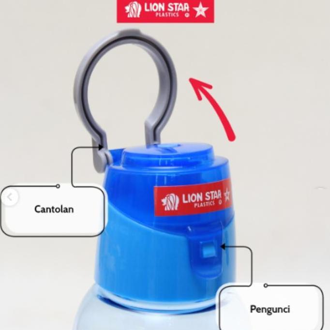 Pass- Botol Minum Lion Star Yoshi 600Ml | Na-20 Yoshi Botol 600Ml Botol Minum Slim Seperti Kaca Bott