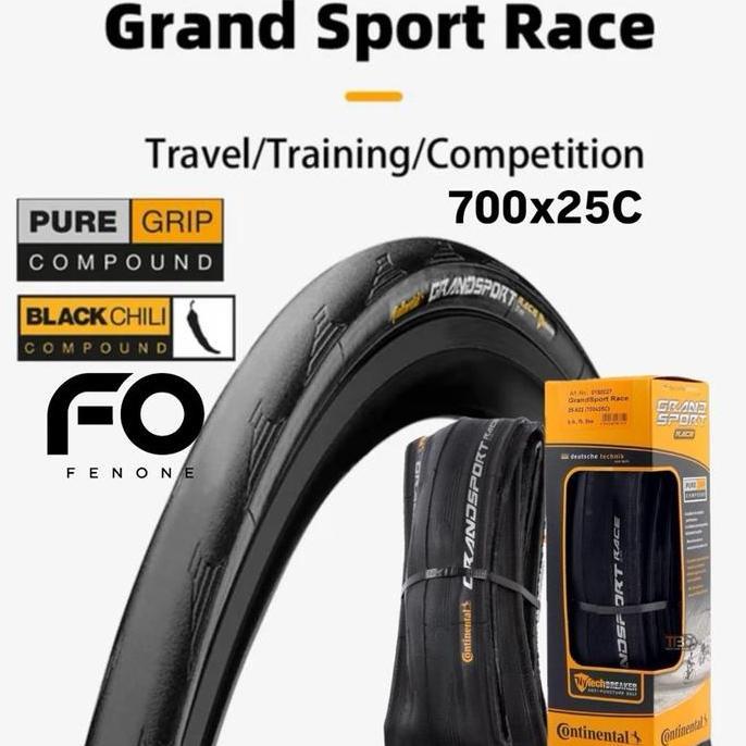 CONTINENTAL GRAND SPORT RACE 700x25C / TIRE BAN LUAR SEPEDA CONTINENTAL 700x25C