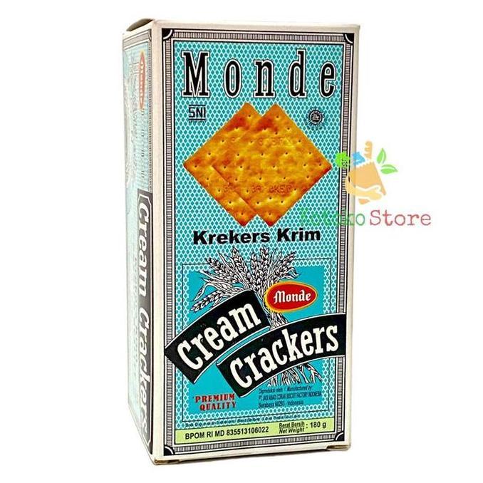 Monde Biskuit Cream Crackers / Monde Biskuit Gabin 180gr