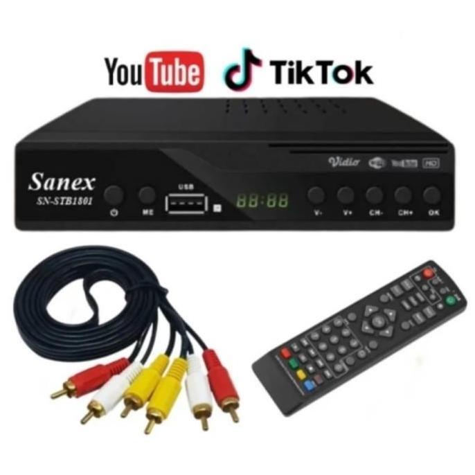 STB SET top BOX TV DIGITAL android set top box set tep bok Terlaris