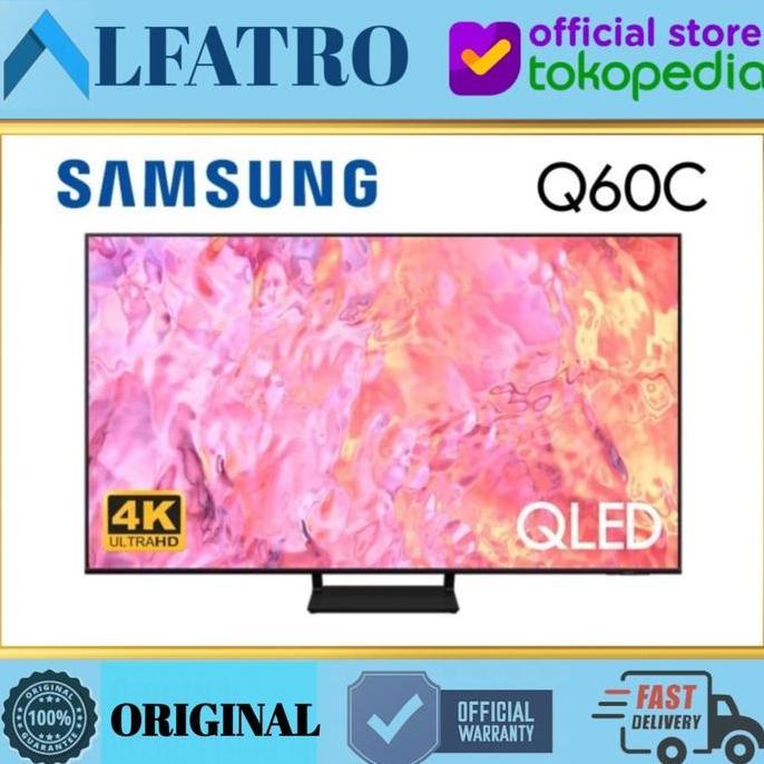 TERLARIS SAMSUNG 85Q60C QLED TV 85 INCHI QA85Q60C 4K UHD SMART TV 85Q60