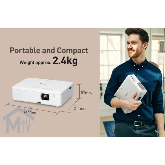 Proyektor EPSON CO-FH02 COFH02 CO FH02 FULL HD ANDROID TV Portable Ori