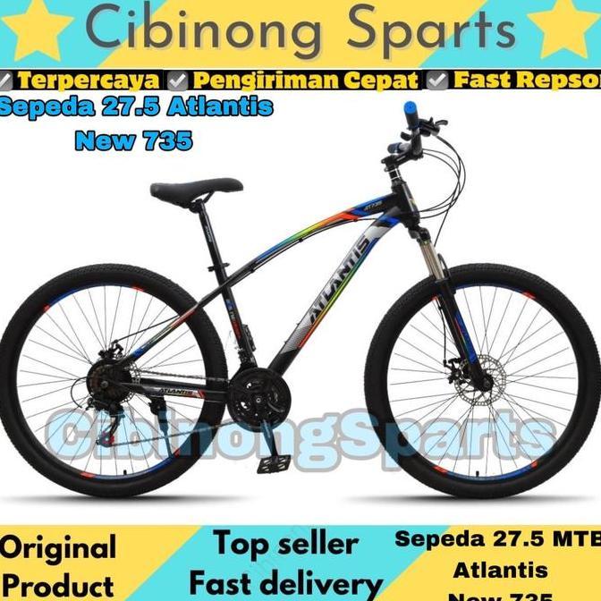 Sepeda MTB 27.5 Atlantis 730 21Speeds Cakram New