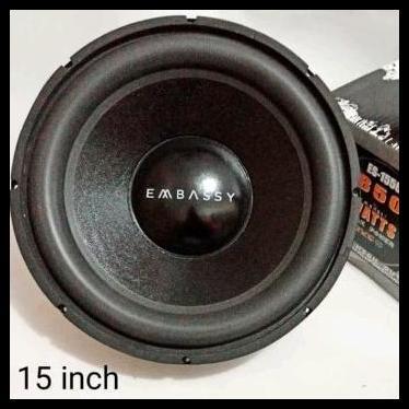 GRATIS ONGKIR SUBWOOFER EMBASSY 15INCH ES 1556 - DINASTI AUDIO 