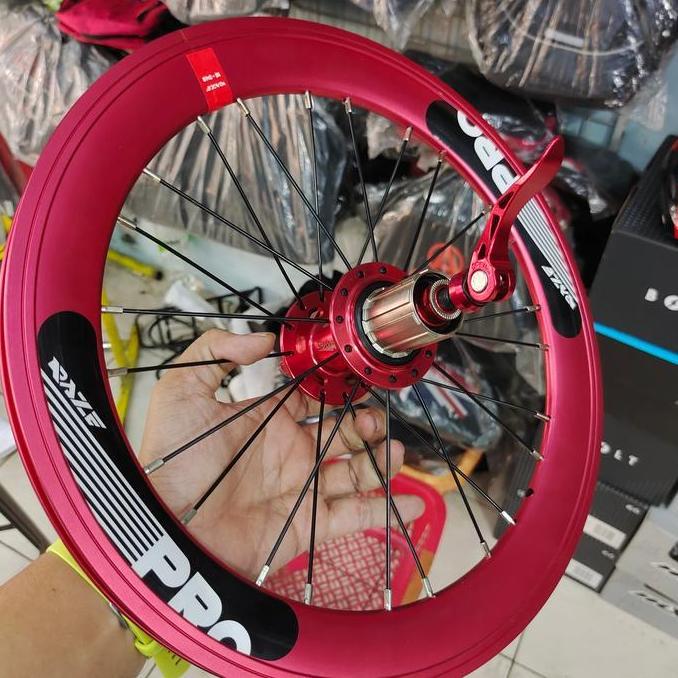 Wheelset 16 349 20 406 RAZE PRO Alloy Disc Brake Old 100/135 Hub Raze Pro