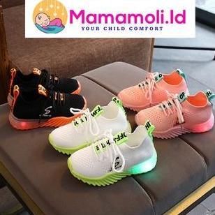 Sepatu Anak Laki Laki/ Sepatu Anak Perempuan / Sepatu Anak Nyala LED/
