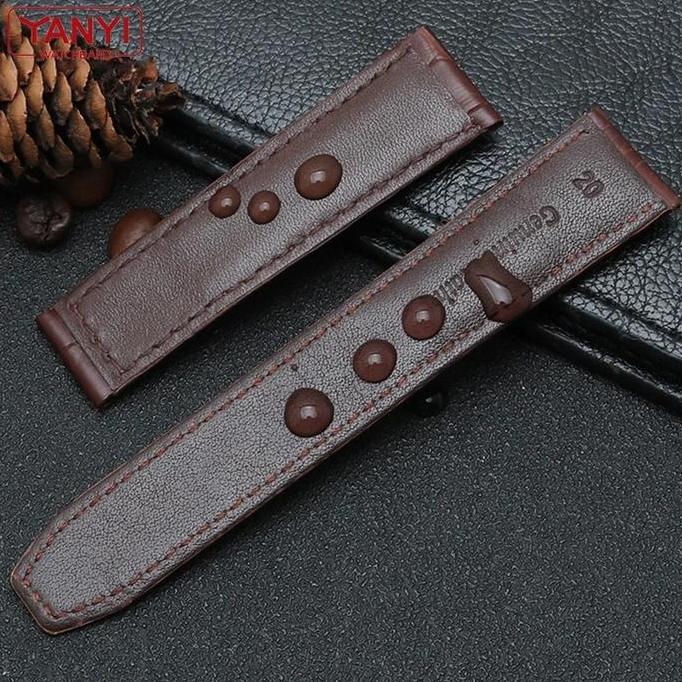 Genuine leather watch strap 20mm for MAURICE LACROIX watchband
