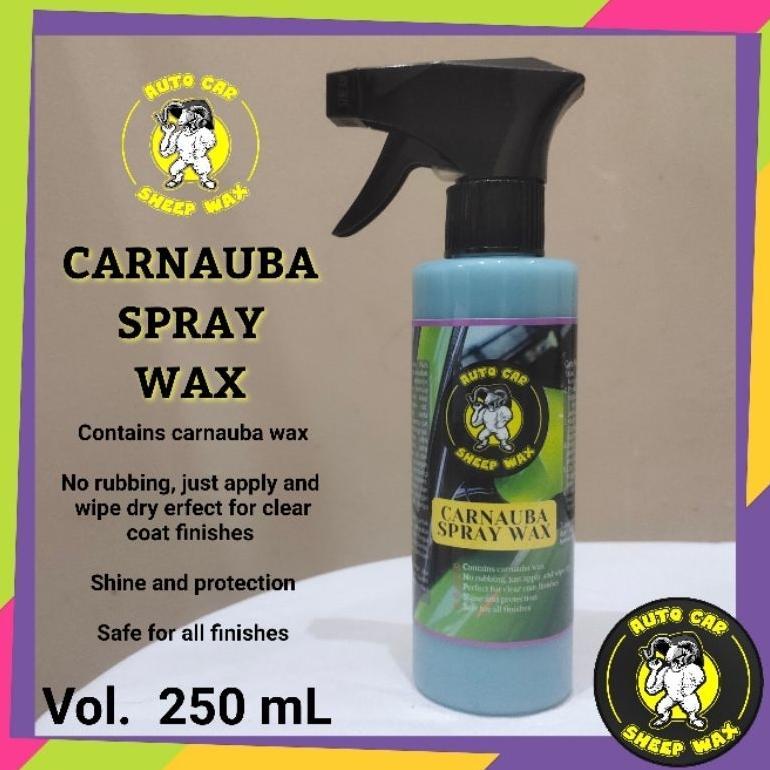 NEW Sheep Wax Carnauba Spray Wax - pengkilap body mobil dan motor / sealant wax [terbaik][terlaris]