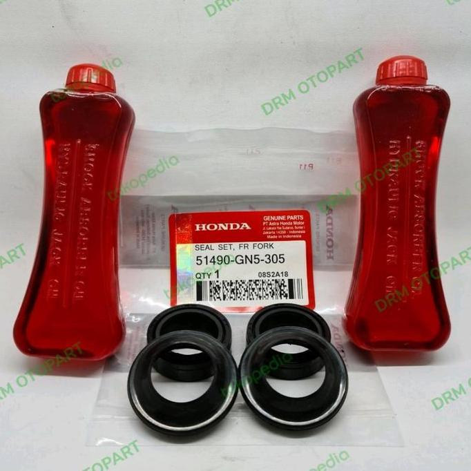 oli shock dan seal shock depan beat scoopy vario 125 all metic honda