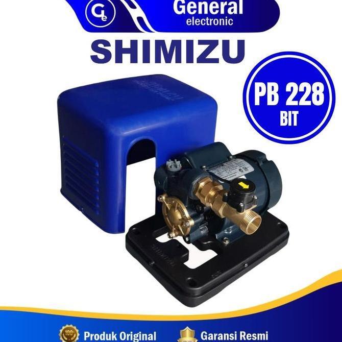 Pompa Air Pendorong Booster Otomatis Shimizu PB 228 BIT / PB228BIT / PB-228 BIT