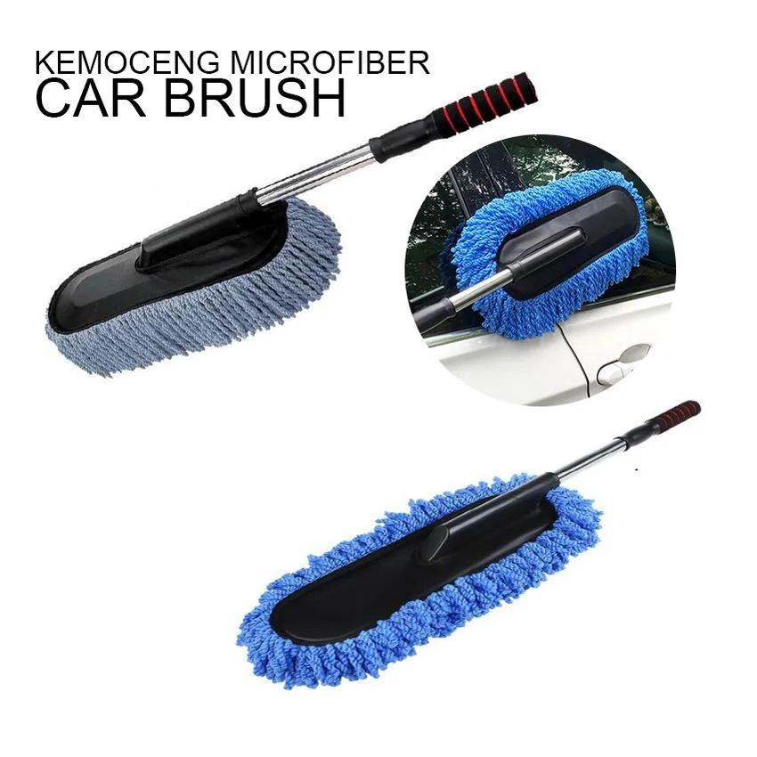 NEW Microfiber Car Brush Kemoceng Pembersih Cuci Mobil Debu Telescopic [terbaik][terlaris]