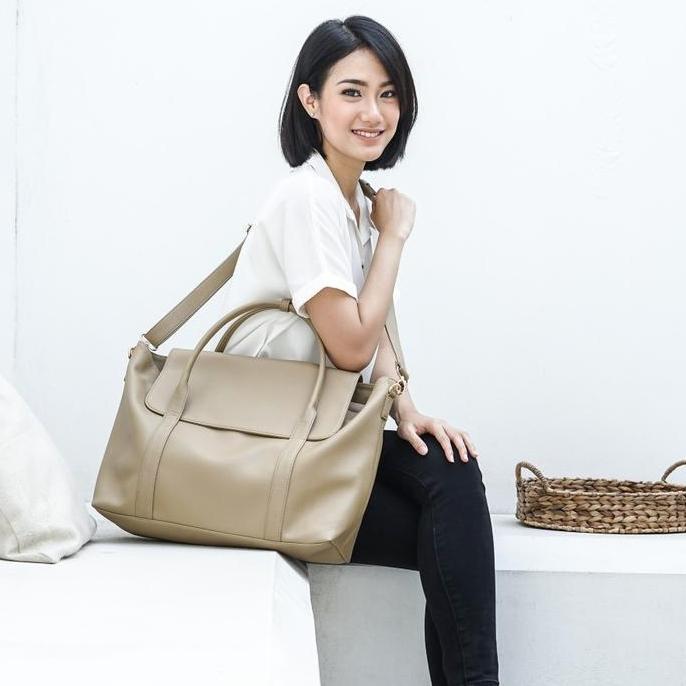 (Ready) Sierra Tas Laptop Kulit Premium Quality Tas Laptop 14 Inch 15.6 Inch Women Laptop Bag