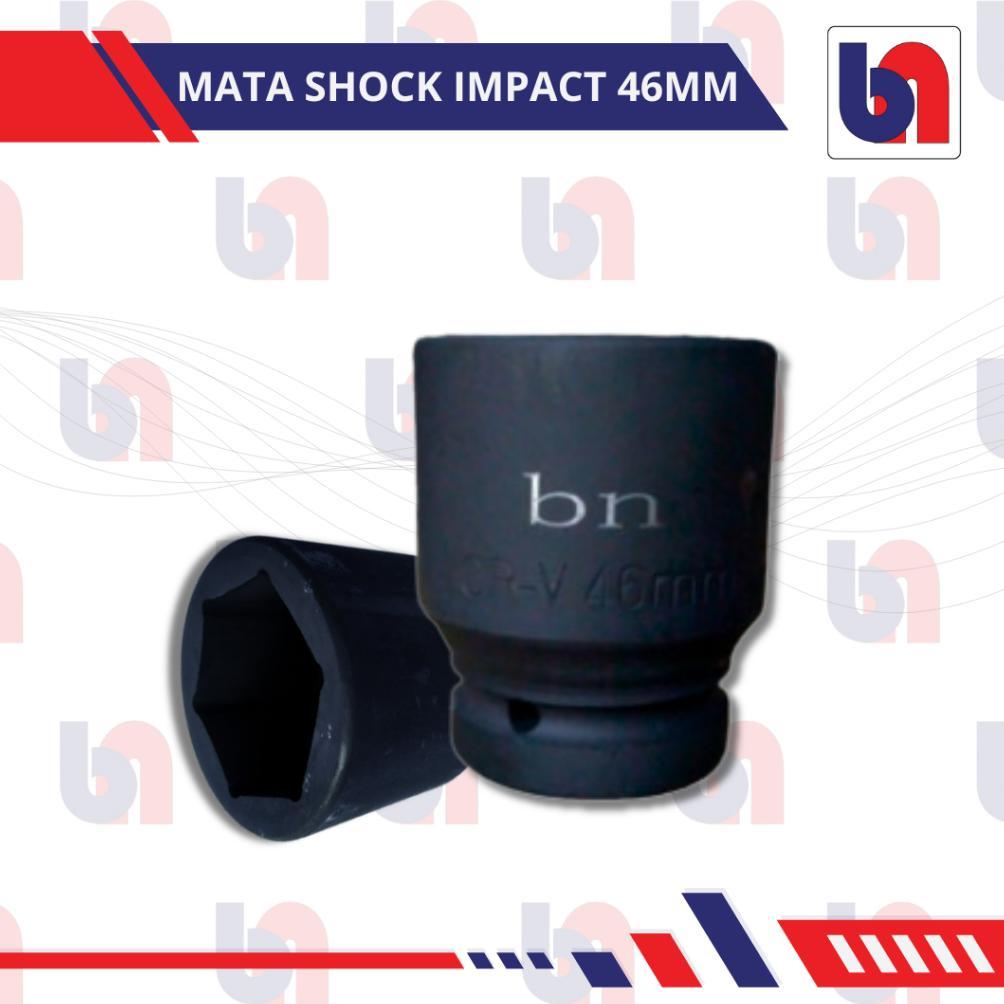NEW Mata Kunci Sock 1Inchi 46MM Impact Angin Manual Impek Cocok Untuk Buka Pinion Truk Loader Bego K