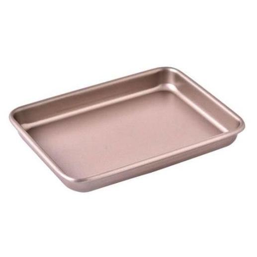 Loyang Premium Persegi Panjang Loyang Bolu Gulung Rose Gold RENDAH Terlaris