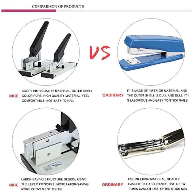Kevinkosari88 - Hekter Untuk Kertas Tebal - Hekter Serba Guna Heavy Duty Stapler Tembak Kangaro /Sta