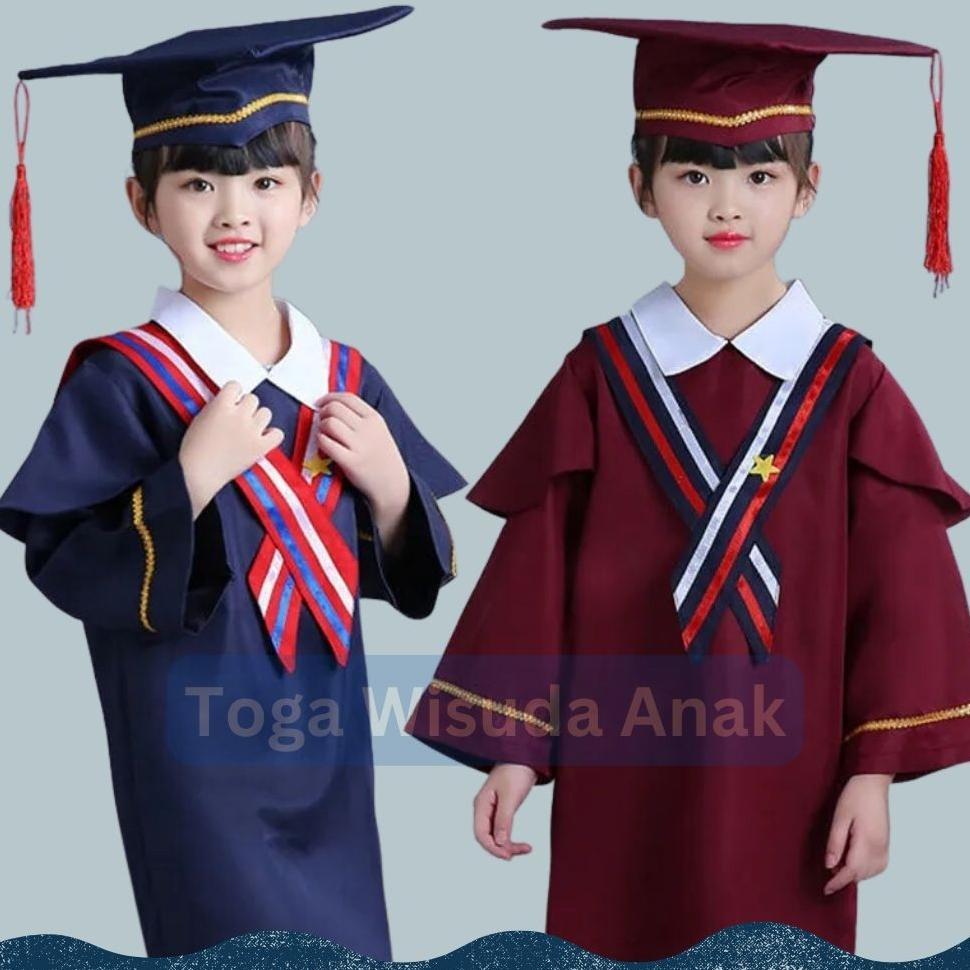 Free Ongkir Seragam Profesi Anak Baju Profesi Anak Toga Wisuda Custom Tk Sd Premium Model Korea