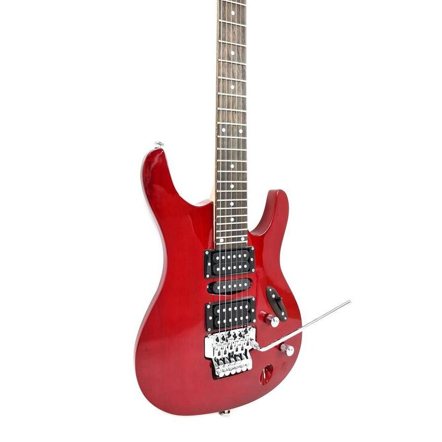 Gitar Elektrik Merk Ibanez Tipe S Series Warna Merah / Red Bonus Tas dan Kabel Jack Listrik Murah Ja