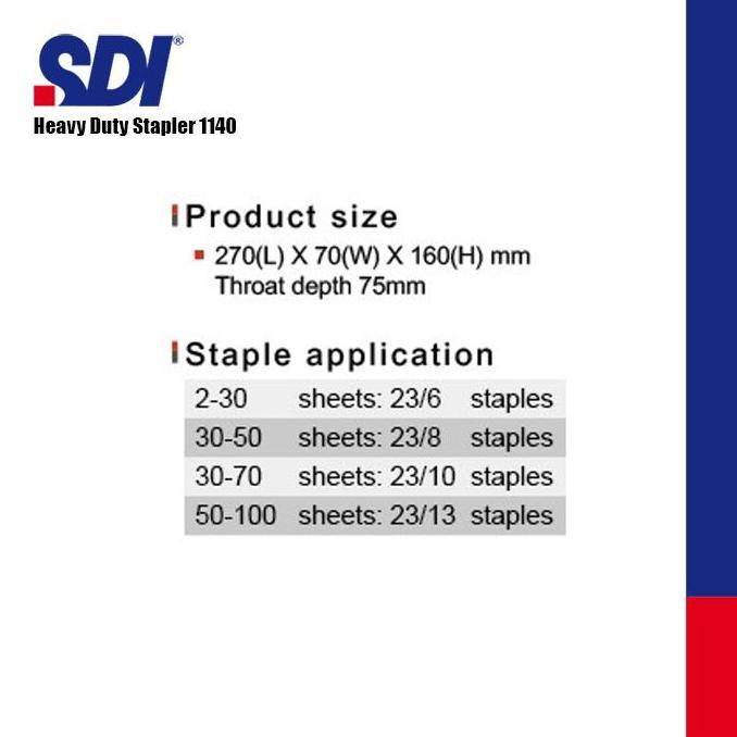 Kevinkosari88 - Sdi 1140 Stapler Jilid / Heavy Duty Stapler