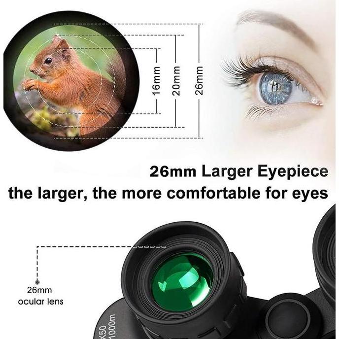 Teropong Binokular Jarak Jauh HD Long Range Night Vision GM