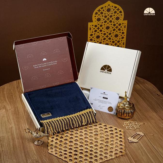 TERLARIS SAJADAH KEPALA UNIVERSA (S) - SAJADAH MUKA SAJADAH TRAVEL SAJADAH BULU POLOS PREMIUM ANTI S