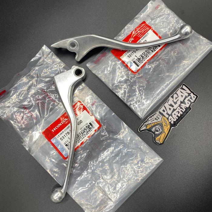 Handle Kopling + Handle Rem Depan Crf 150L Ori, Kopling Honda Crf 150 Ori, Tuas Rem Depan Crf150L Or