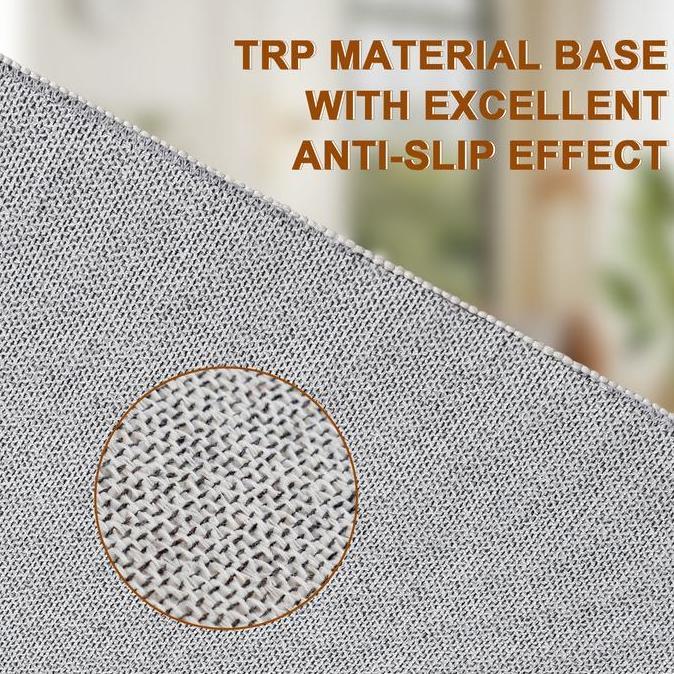 Sanhome Karpet Bulu Nyaman (Kaki Kosong Nyaman): Dasar Anti-Slip Berkualitas Gaya Minimalis Lembut S