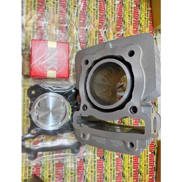 Promo Blok Double Cooler Casting Iron Bore Up 177Cc Dan Noken As Original Brt - Mx King, Vixion, R15