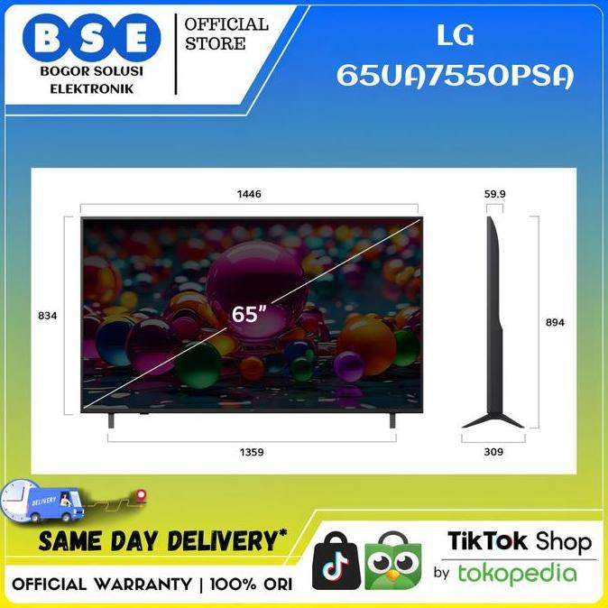Grosir Tv Lg 65 Inch Ua7550 Lg 65Ua7550Psa 4K Uhd Smart Tv Lg 65Ua7550 Uhd