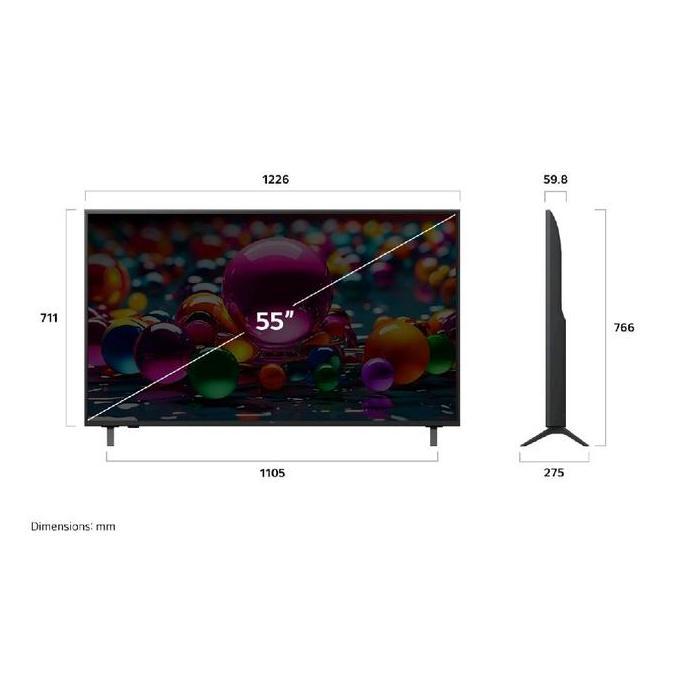 Murah Tv Lg 55Ua7550 55 Inch Uhd Ai 4K Smart Tv + Magic Remote 55Ua7550Psa