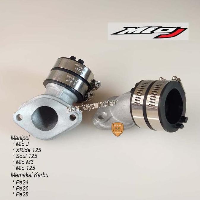 INTAKE MANIFOLD MIO J MEMAKAI KARBU PE24 PE26 PE28 ORIGINAL DAN TERPERCAYA
