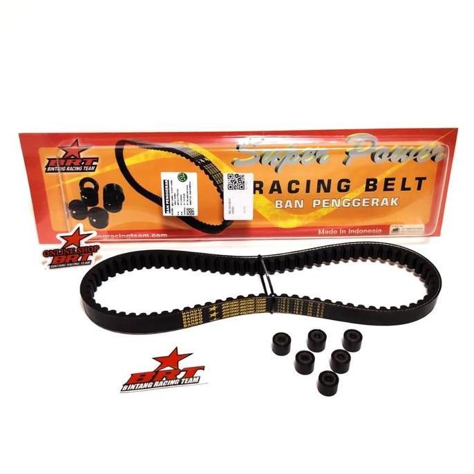 PAKET KIRIAN 4 VBELT Vanbelt ROLLER BRT BEAT SCOOPY SPACY KARBU KARBURATOR