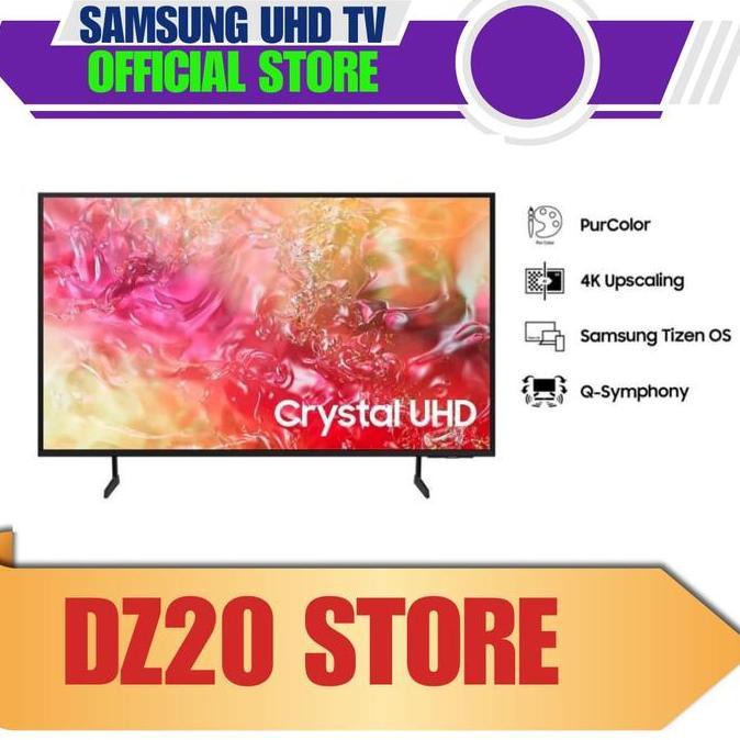 Promo Samsung Ua50Du7000 Led Smart Tv 4K Uhd Hdr 50 Inch 50Du7000 Du7000