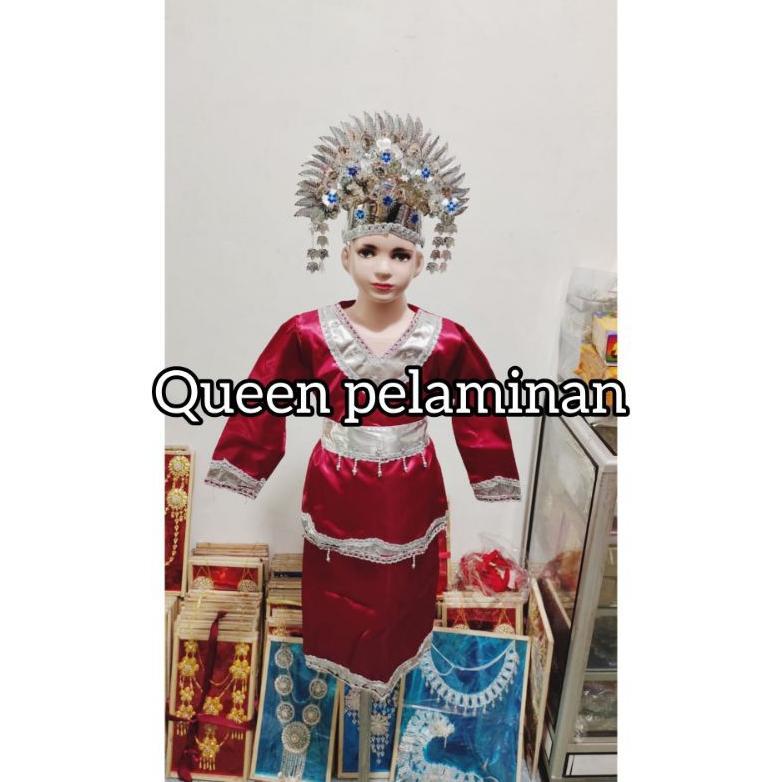 Diskon Baju Karnaval Minang Anak Perempuan/Baju Tari Minang Tk-Sma