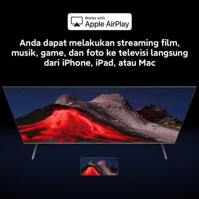 Promo Xiaomi Tv A Pro 43 Inch 2026 Google Tv 4K Uhd Qled Memc 60Hz Xiaomi Sound Dolby Audio Dtsx Dts
